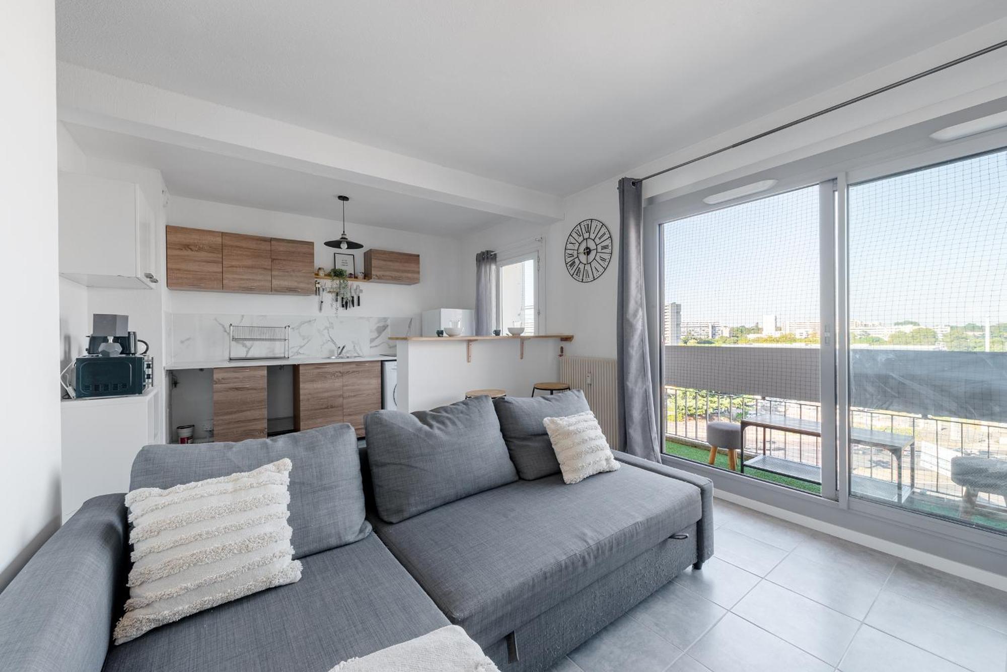 Cosy T2, Terrasse Privee Et Parking Apartment Toulouse Exterior photo